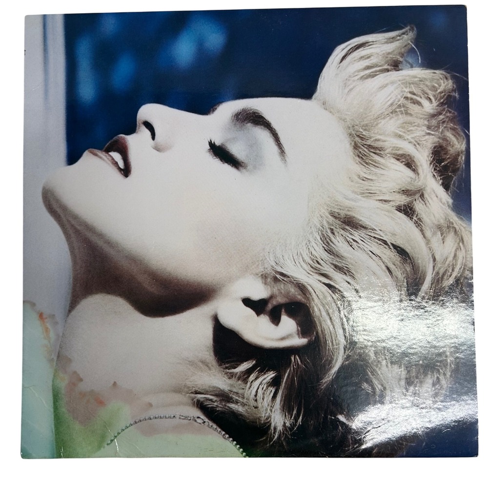 Madonna True Blue Vinyl Record Album 1986 Sire Records Pop Music Untested LP 80s